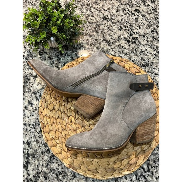 Sam Edelman Marielle suede booties 8.5 - Picture 8 of 8